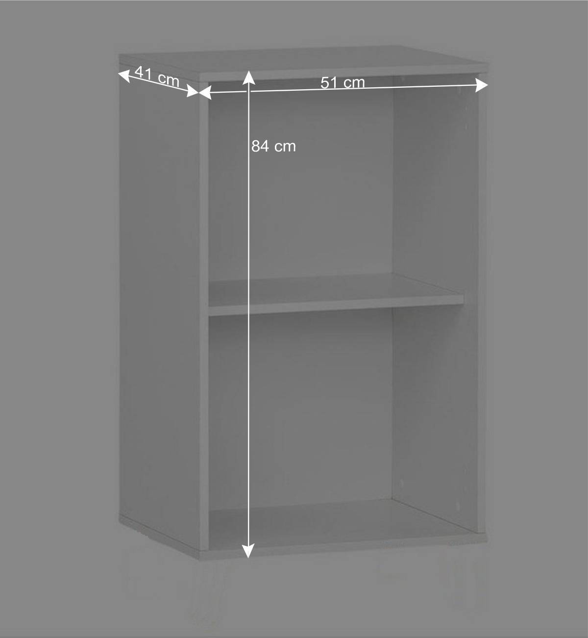 Weißer Büroschrank mit Schiebetür & Tür & Fächern - Obtin