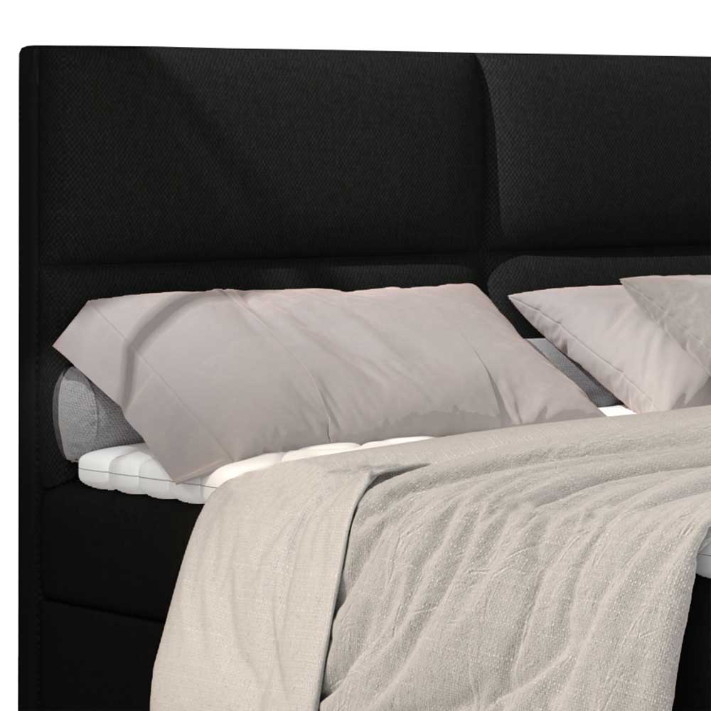 Stauraumbett mit Matratzen und Topper - Kisana