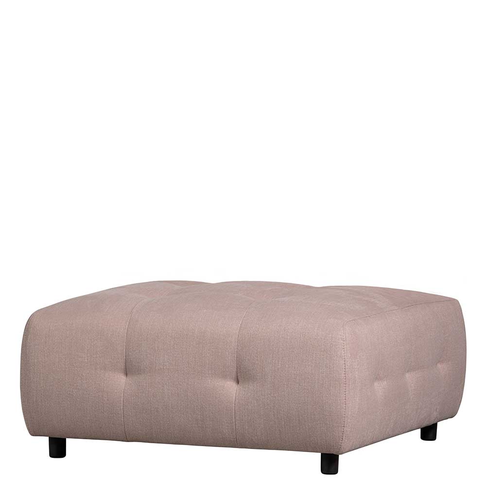 Couchhocker in Mauve Stoff - Grove