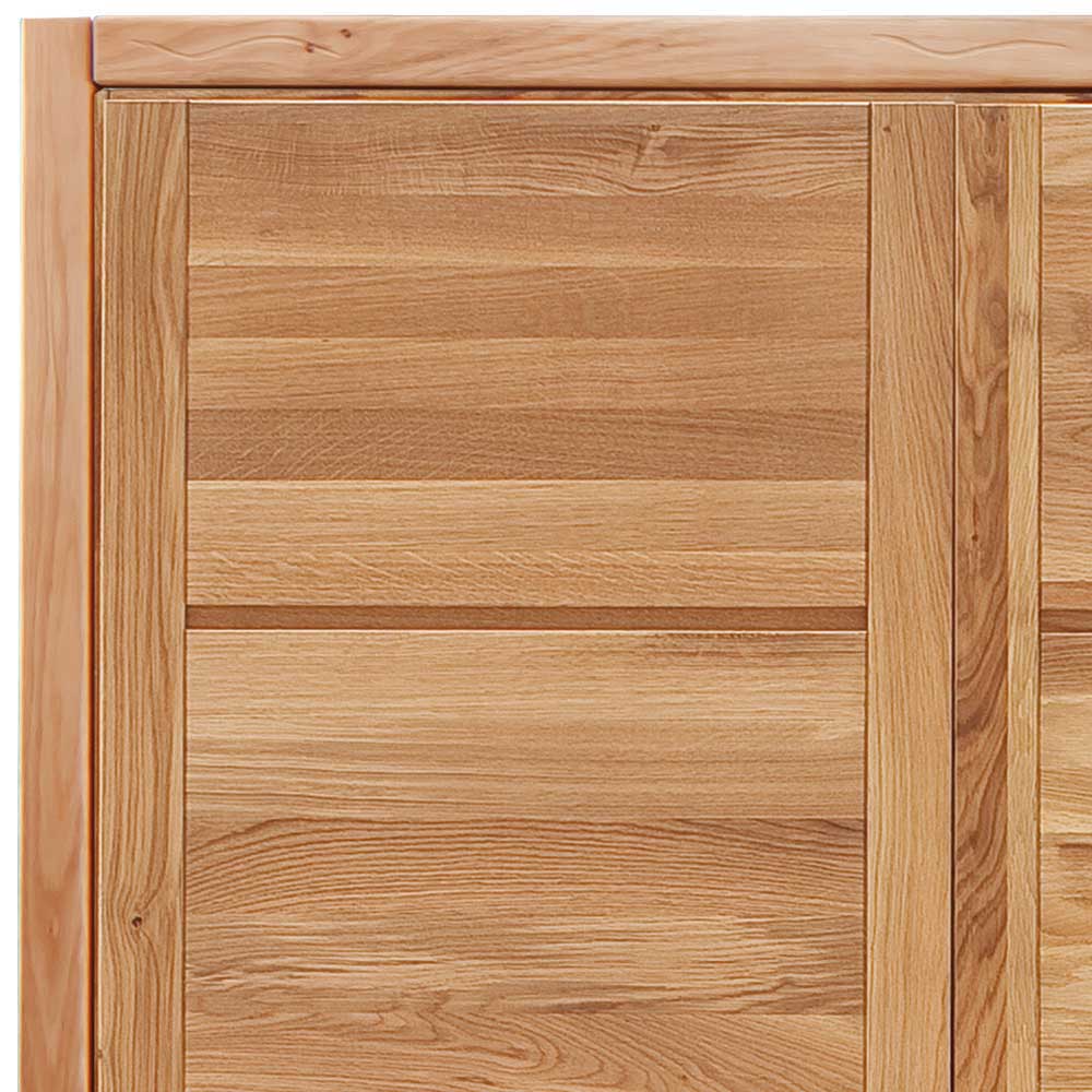 Doppeltür Kleiderschrank aus massivem Holz - Zaisan