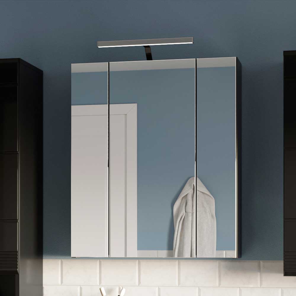 Badezimmerschrank mit Spiegeltüren 3-türig - Culina