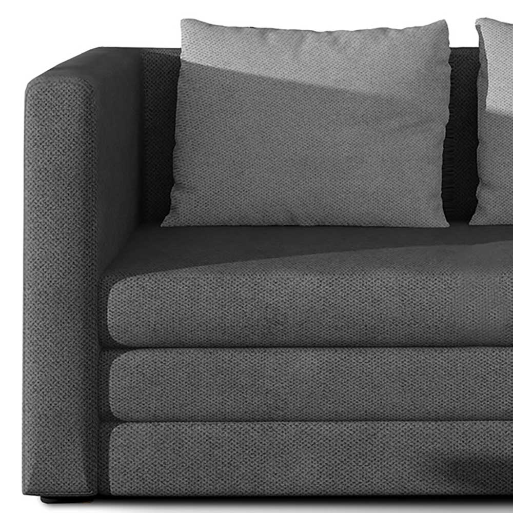 Bettsofa in Grau und Hellgrau - Enzigo