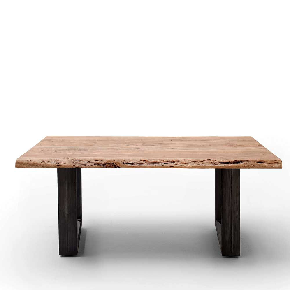Sofa Baumkantentisch aus Akazie Natur - Gurtan