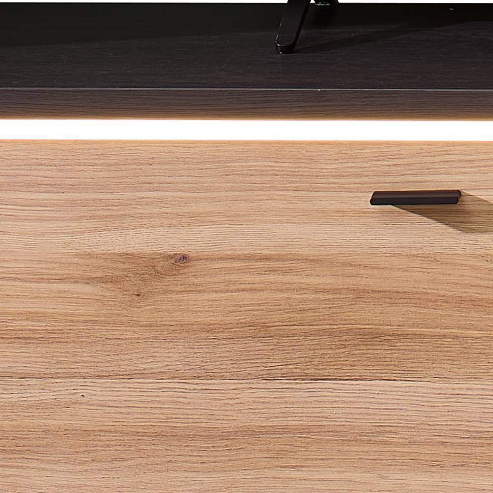 TV Lowboard mit LED Beleuchtung - Zorro