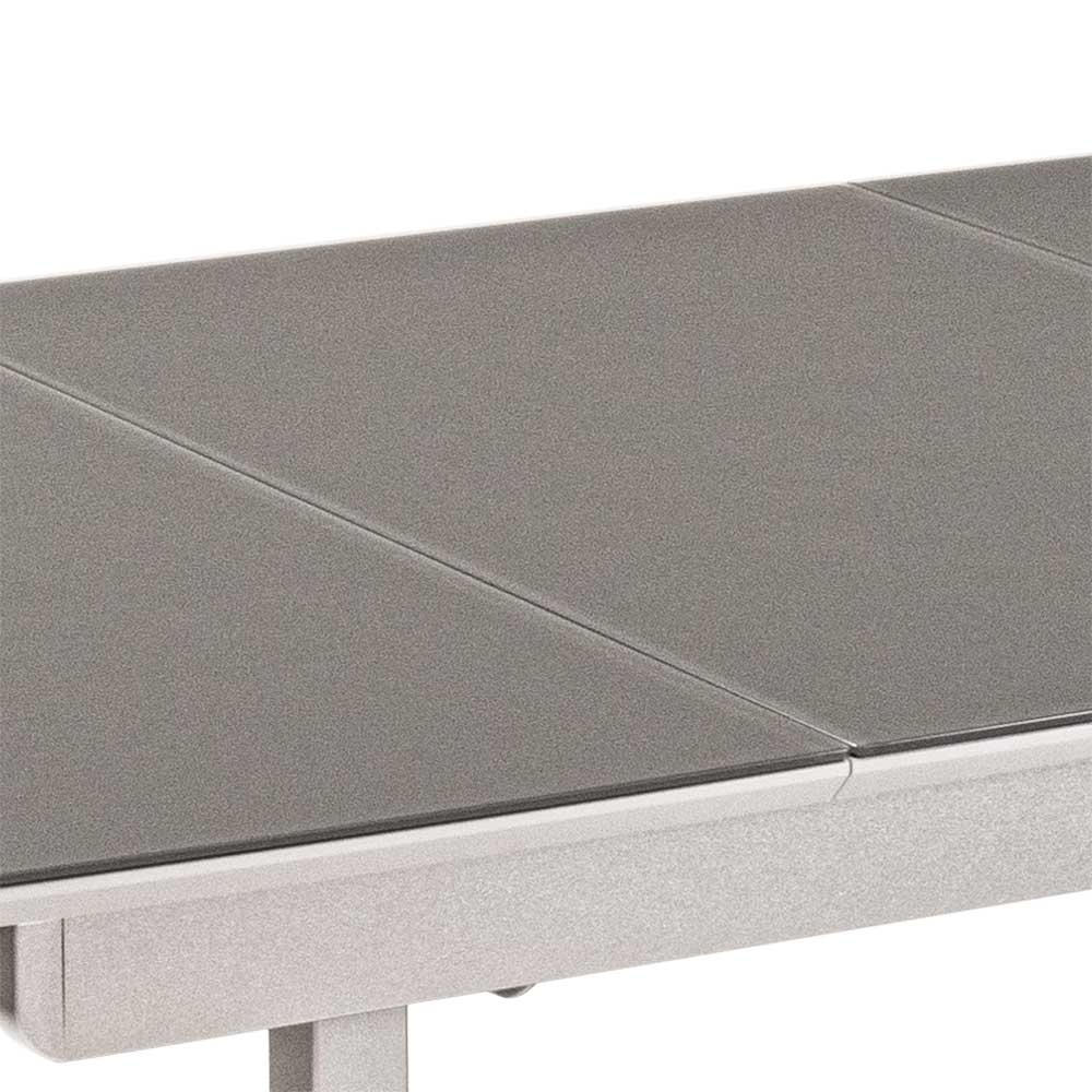 Verlängerbarer Design Couchtisch höhenverstellbar - Glancossa