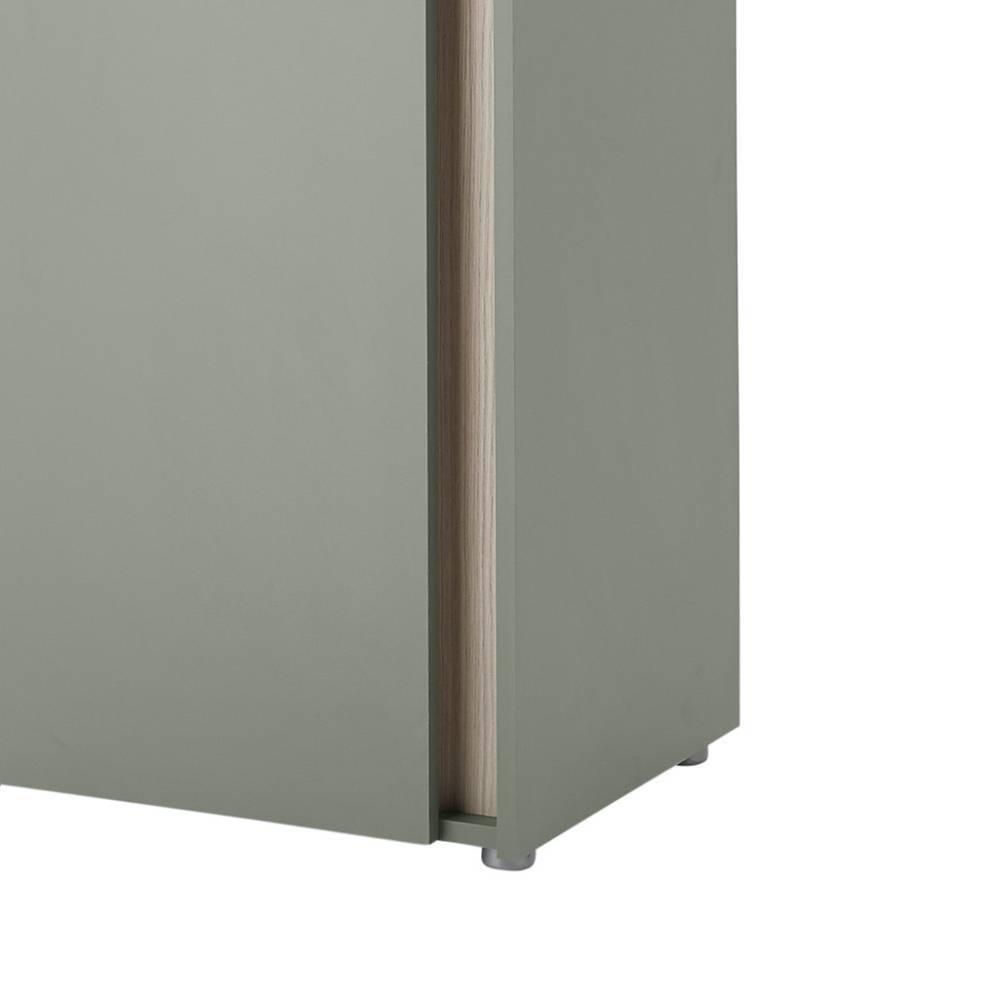 Großer Schuhschrank in Graugrün - Socotta