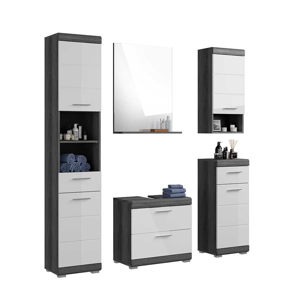Badezimmermöbel - komplettes Set - Nancys (fünfteilig)
