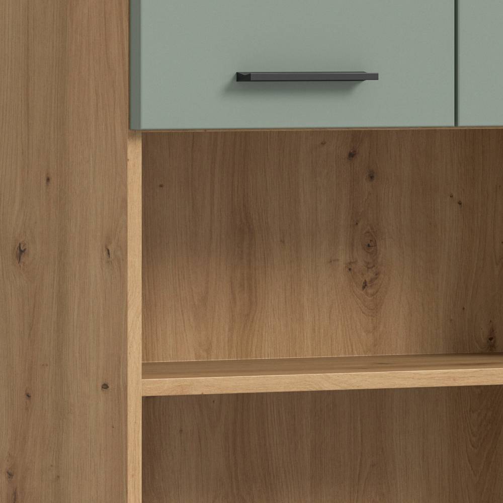 Breiter Badezimmer-Hochschrank in Salbei - Tamdato