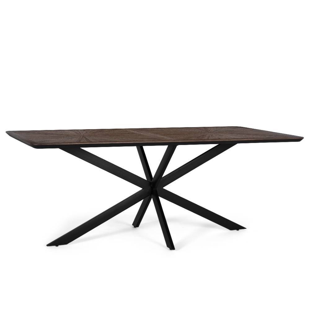 Design-Esstisch aus Teak Recyclingholz - Seventy
