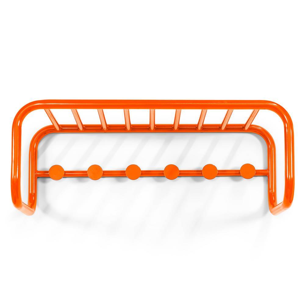 Retro Design-Wandgarderobe in Orange - Lezifa