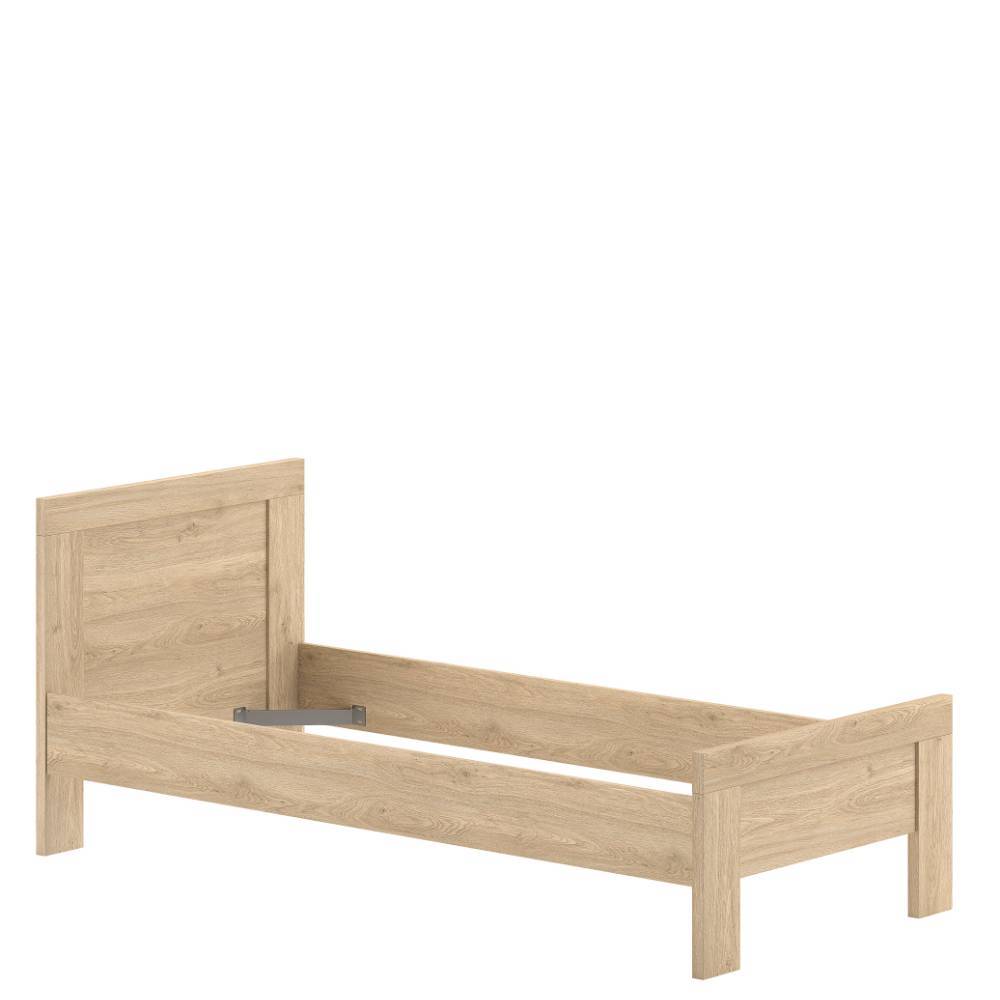 Einzelbett in Eiche Holzoptik - Choice