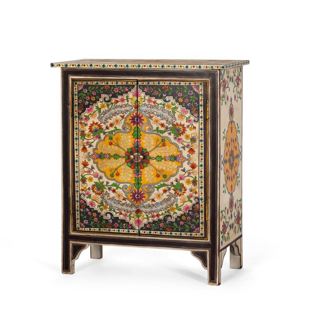 Boho Kommode - folkloristisch bemalt - Huricondra