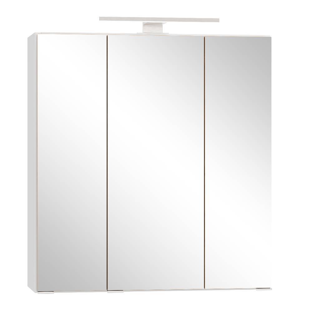 Waschbeckenschrank & Spiegelschrank Set - Yvonja (zweiteilig)