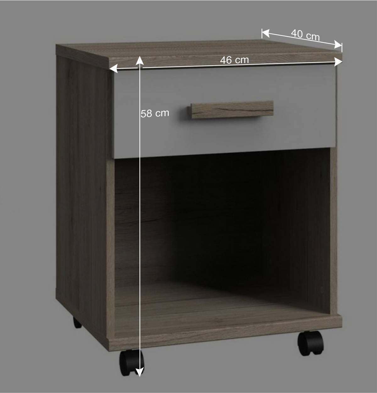 Jugendzimmer Einrichtung Set - Folio (siebenteilig)