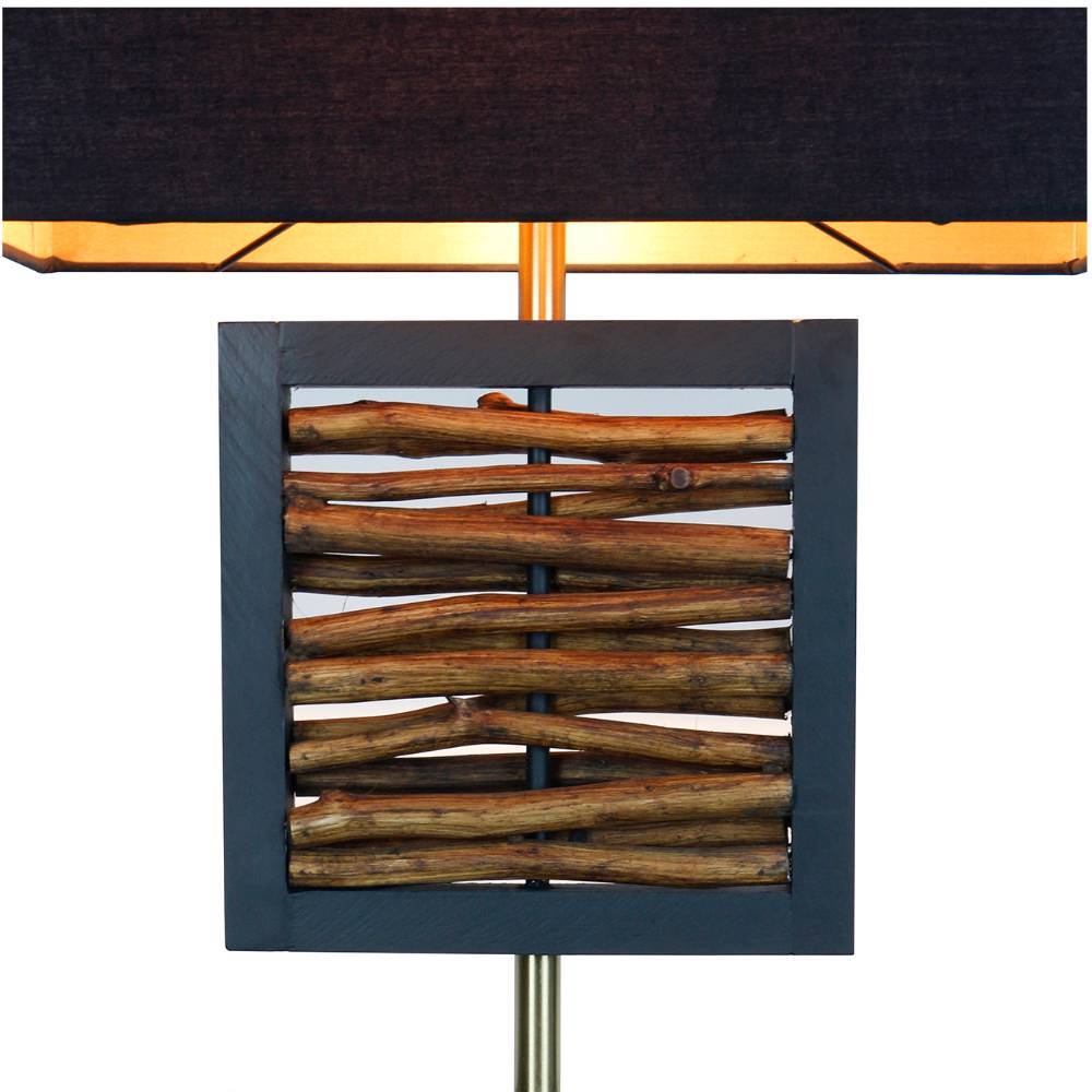 Design-Stehleuchte in Schwarz - Cylian