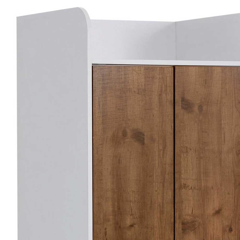 62x180x50 Landhaus Dielenschrank 2-türig - Zeymon