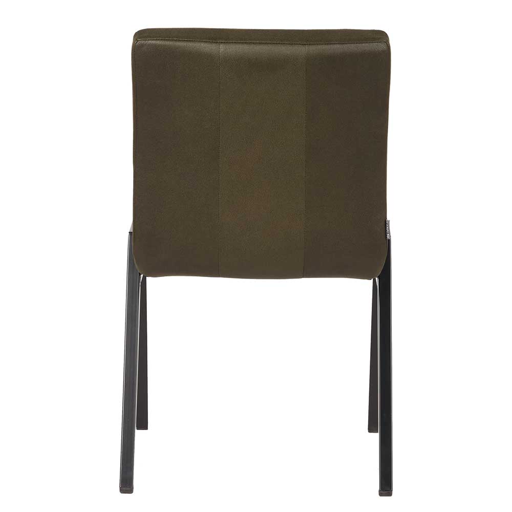 Stuhl für den Esstisch in Oliv Grün - Noyersa (2er Set)