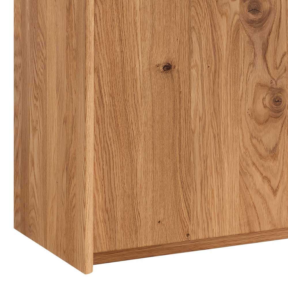 Wildeiche Sideboard mit zwei Schubladen - Zandras