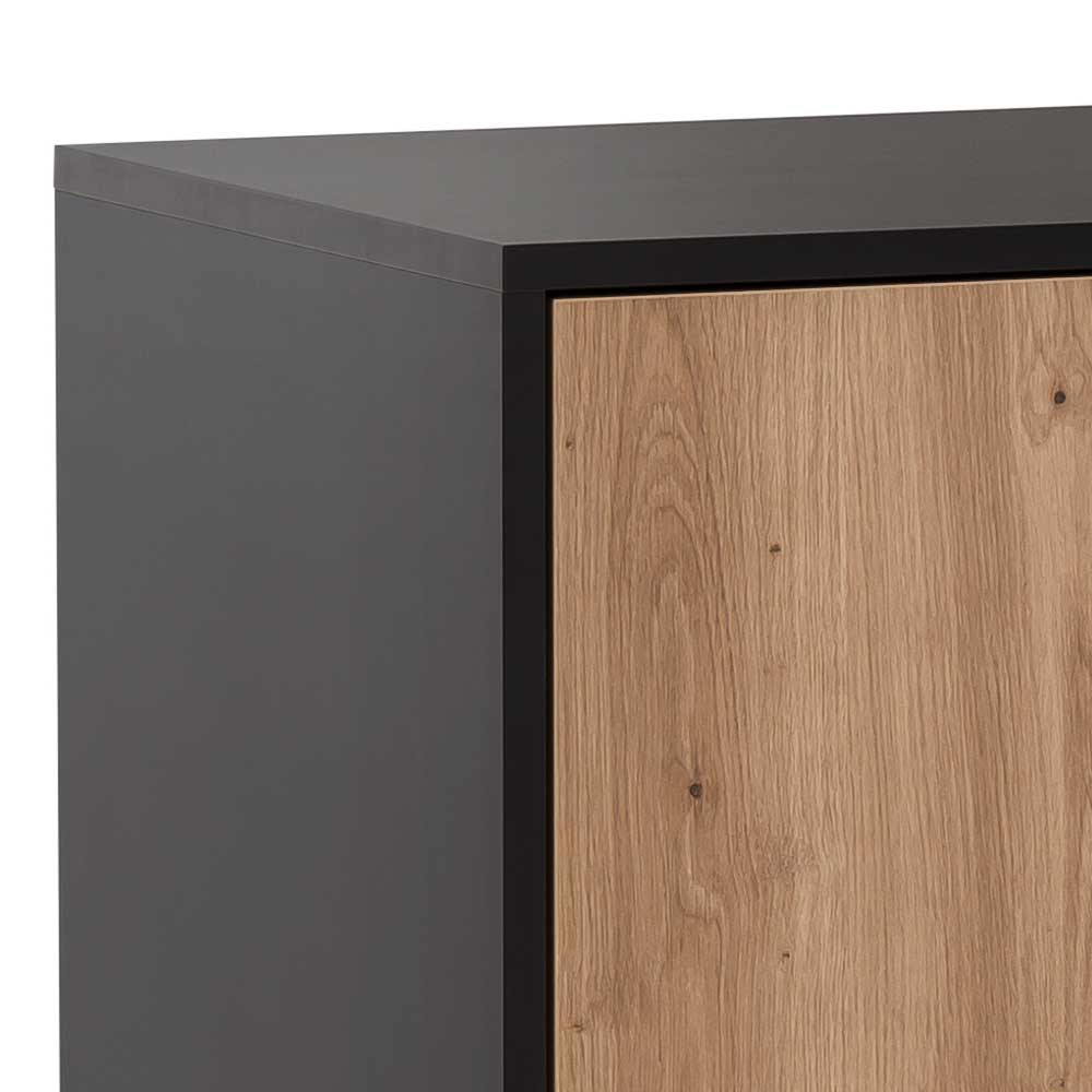 Akten Schrank und Regal Kombi - Evasilica (zweiteilig)