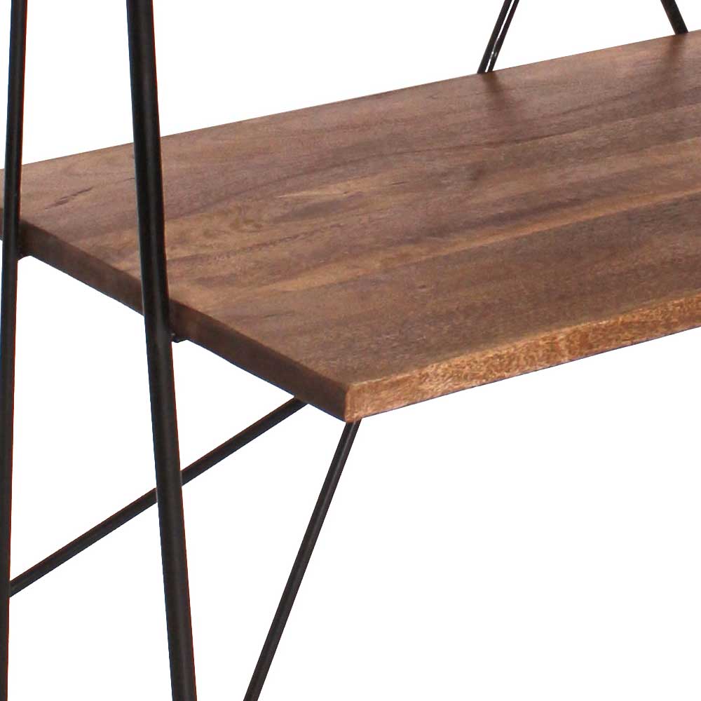 120x202x60 cm Regal mit Schreibtisch im Loft Style - Offia