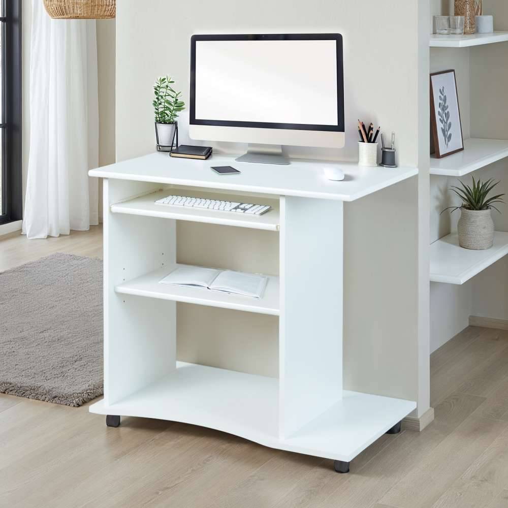 PC-Tisch Paradise mit Tastaturauszug
