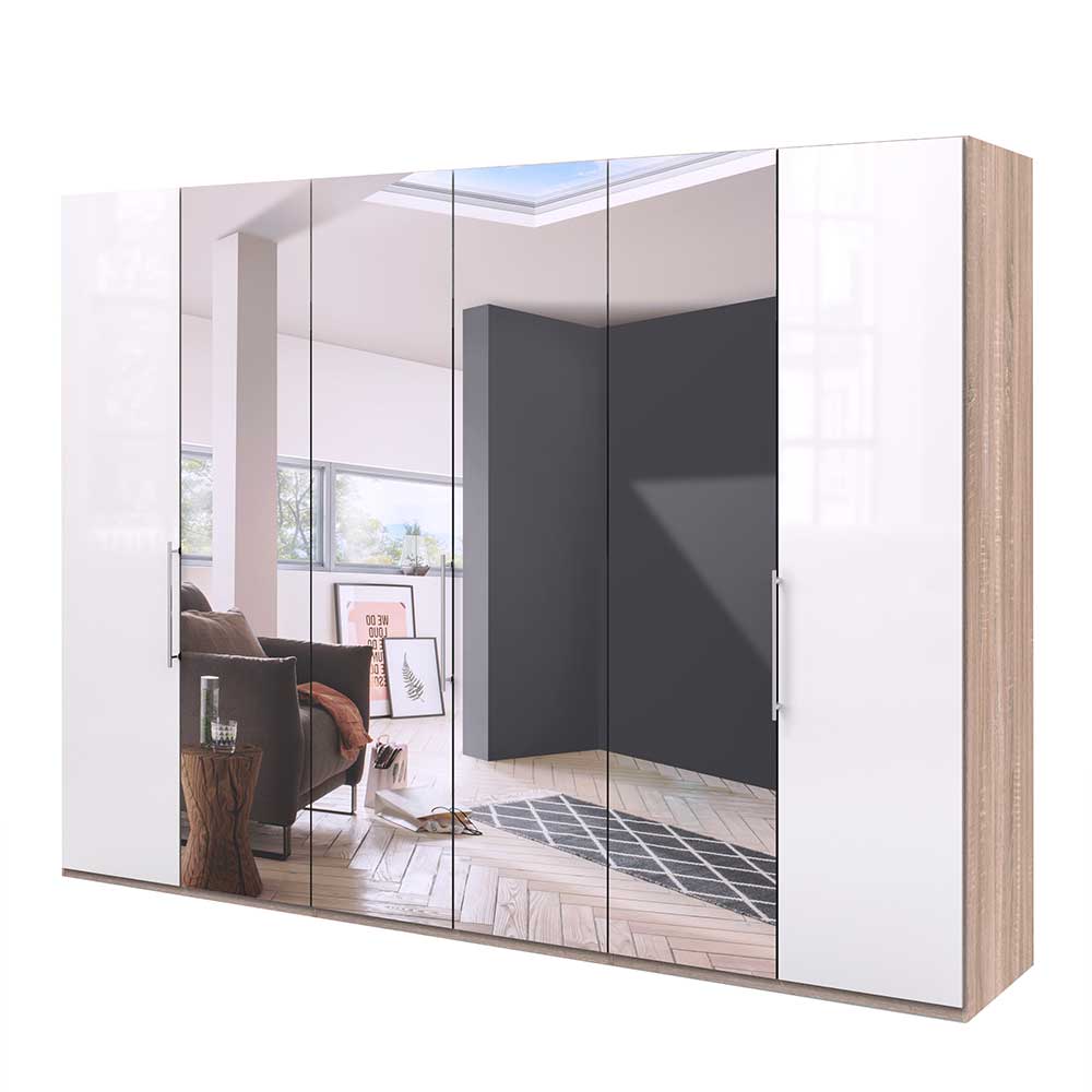 Schlafzimmer Schrank mit großer Spiegel Fläche - Bosays III