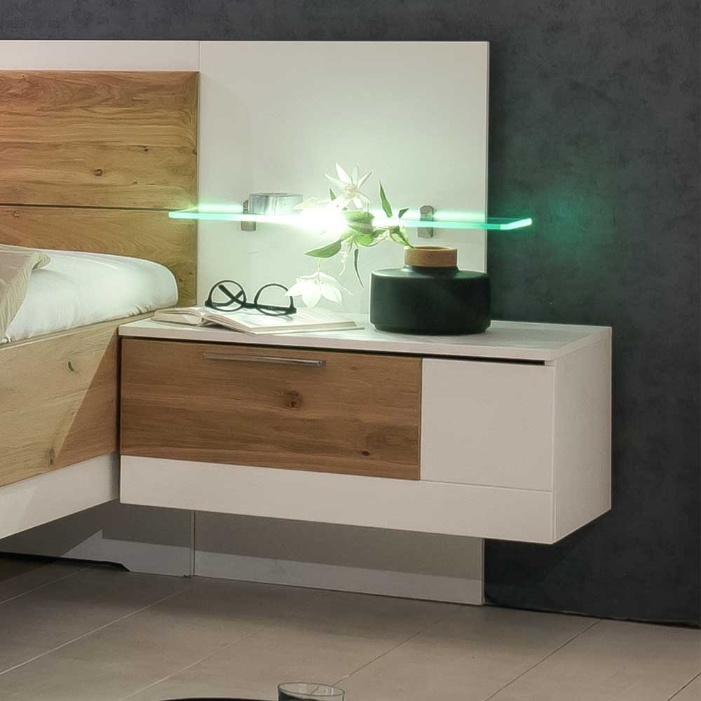 Moderne Schlafzimmereinrichtung zweifarbig - Rodicco (vierteilig)
