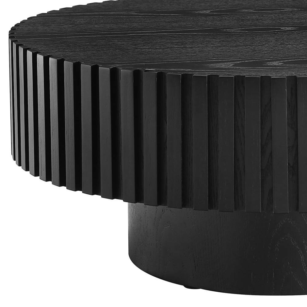 Wohnzimmer Designtisch in Schwarz - Monika