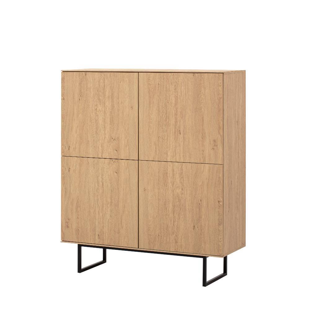 Highboard in Eiche Stone - Jaskin