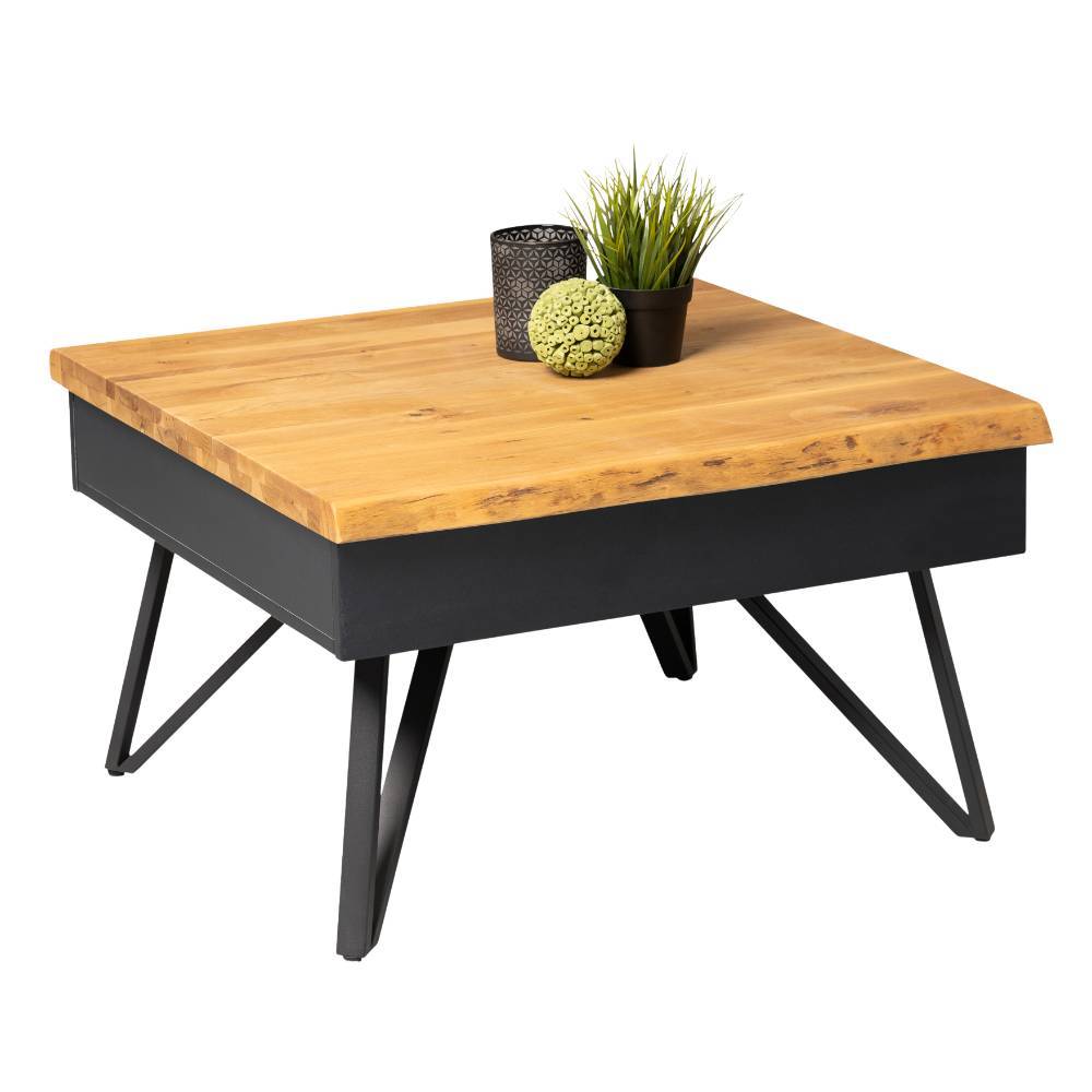 Design Wohnzimmertisch mit zwei Schubladen - Fiolpedo