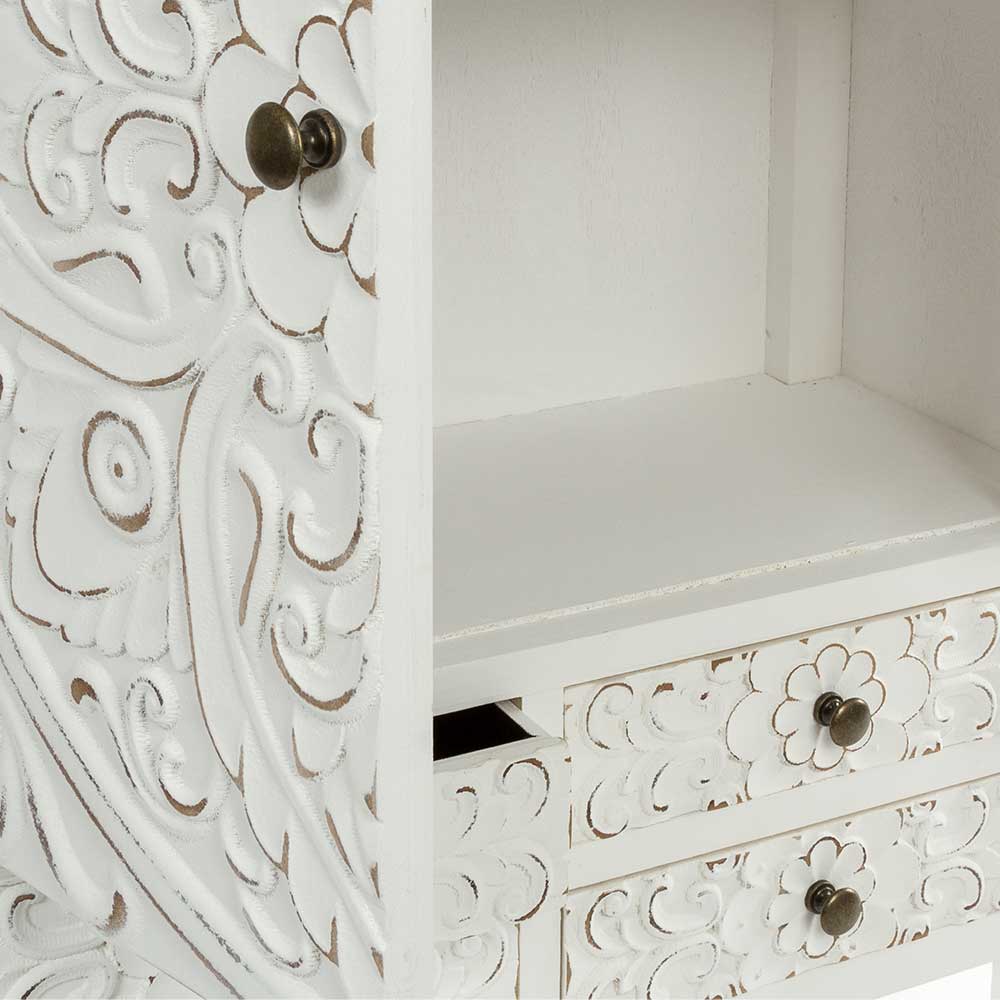 Highboard mit Ornament Muster Front - Acacio