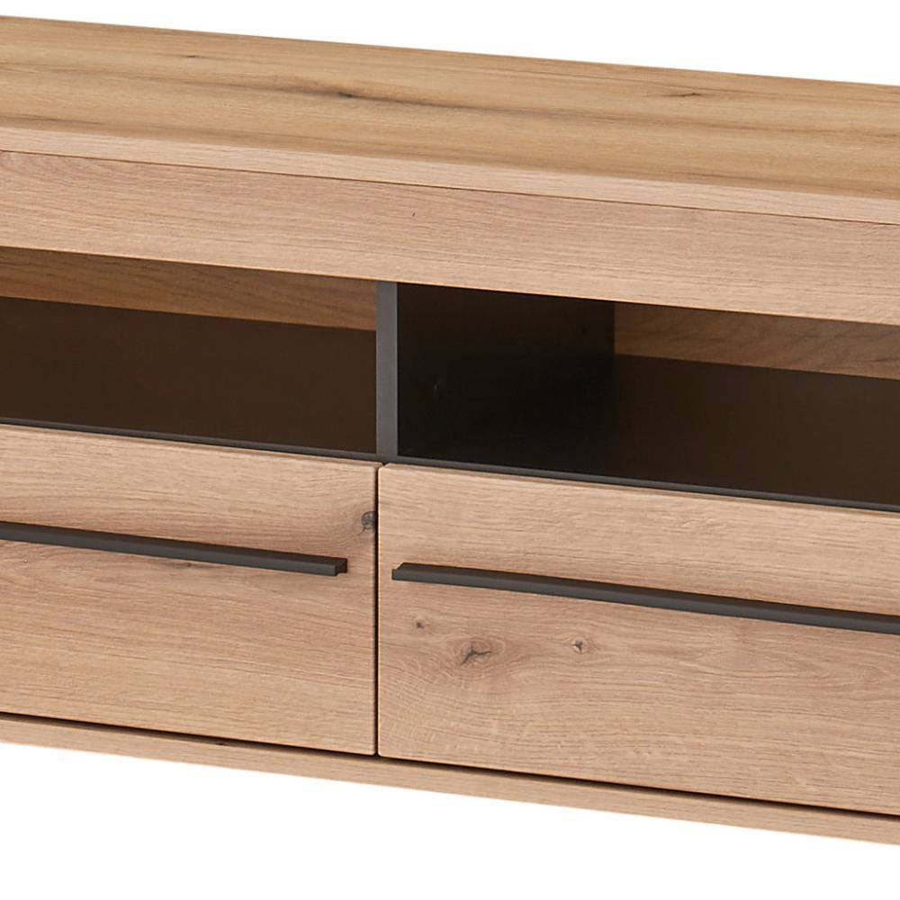 TV Lowboard in Eiche Dekor - Brocus