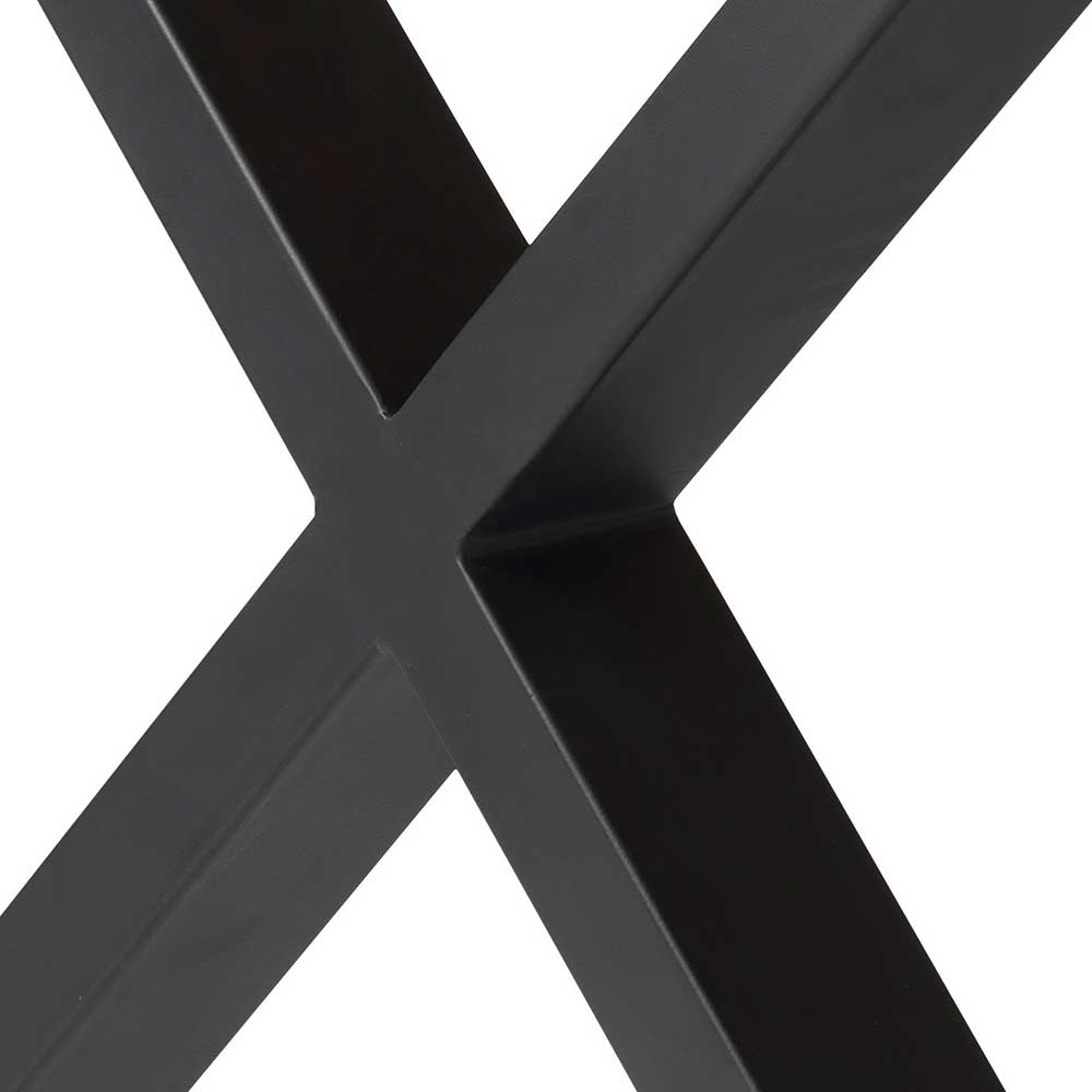 Esszimmer Tisch mit X-Füßen in drei Größen - Vantralo