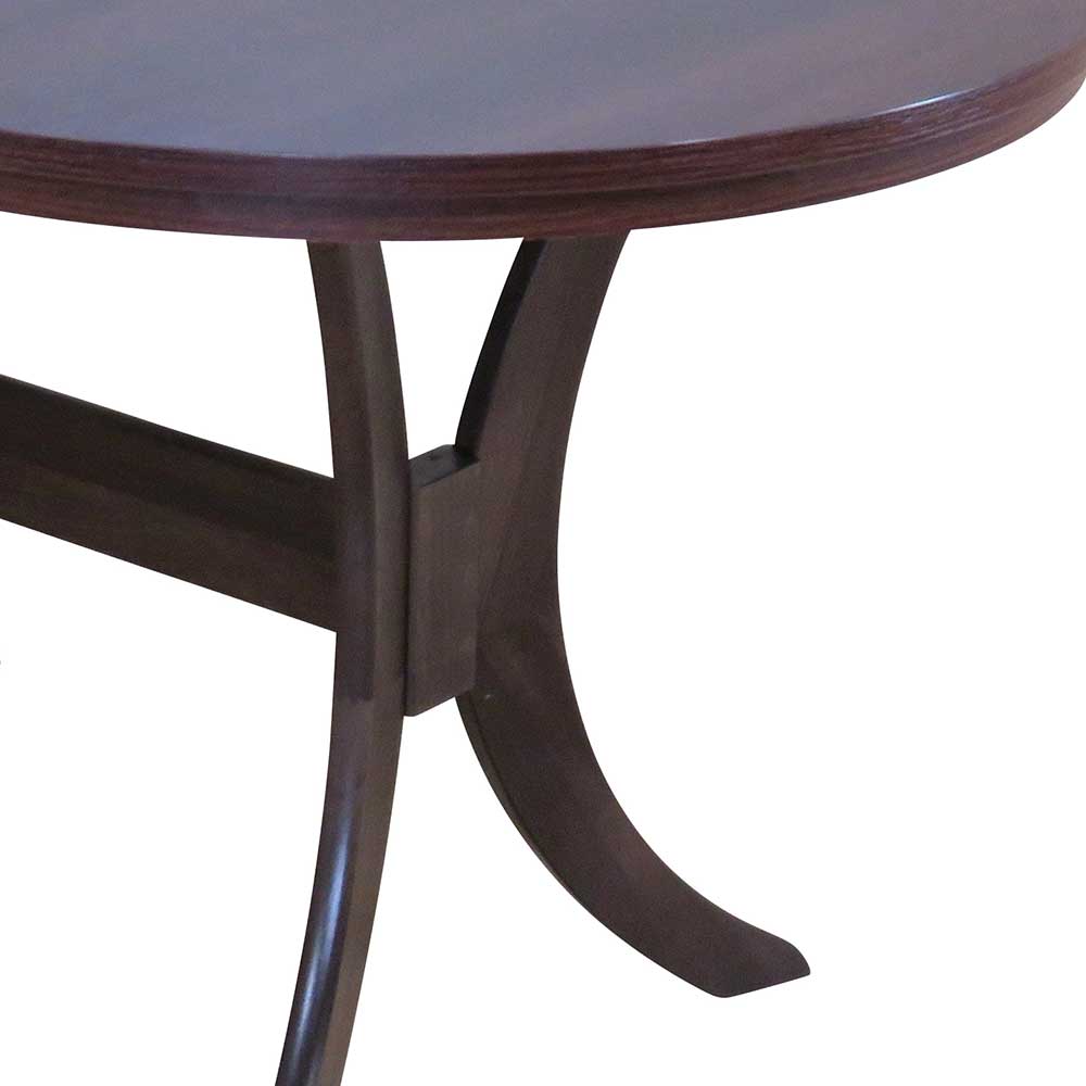Ovaler Esstisch & vier Stühle - Vevis (fünfteilig)