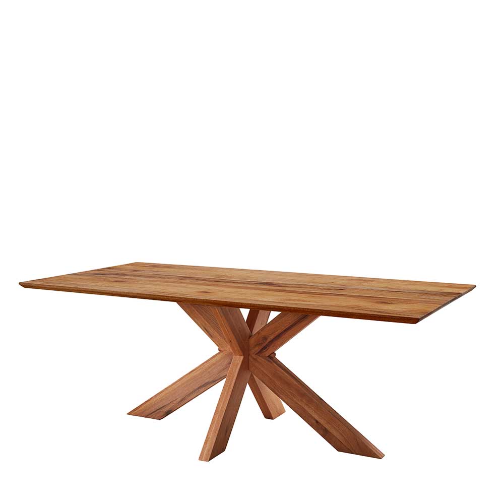 Massivholztisch mit Schweizer Kante - Bejaro