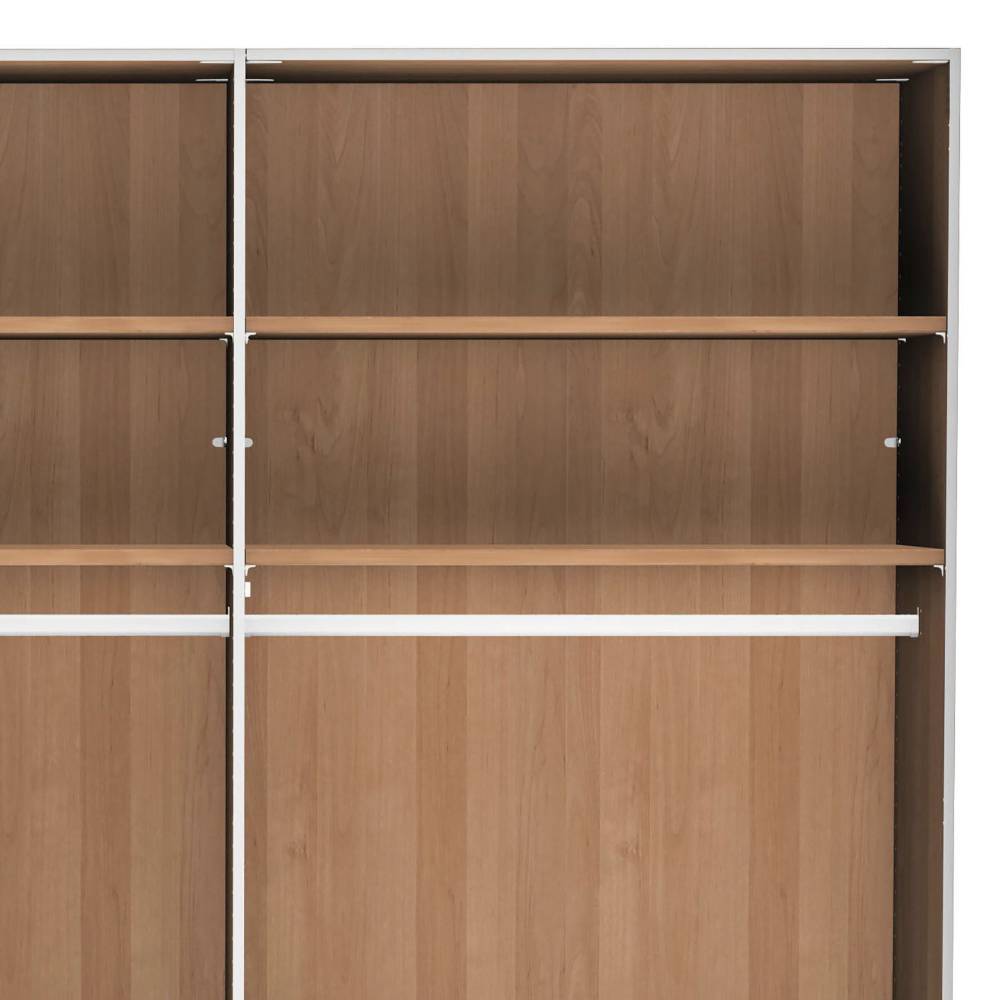 5-türiger Schrank in Eiche Bianco - Vutonia