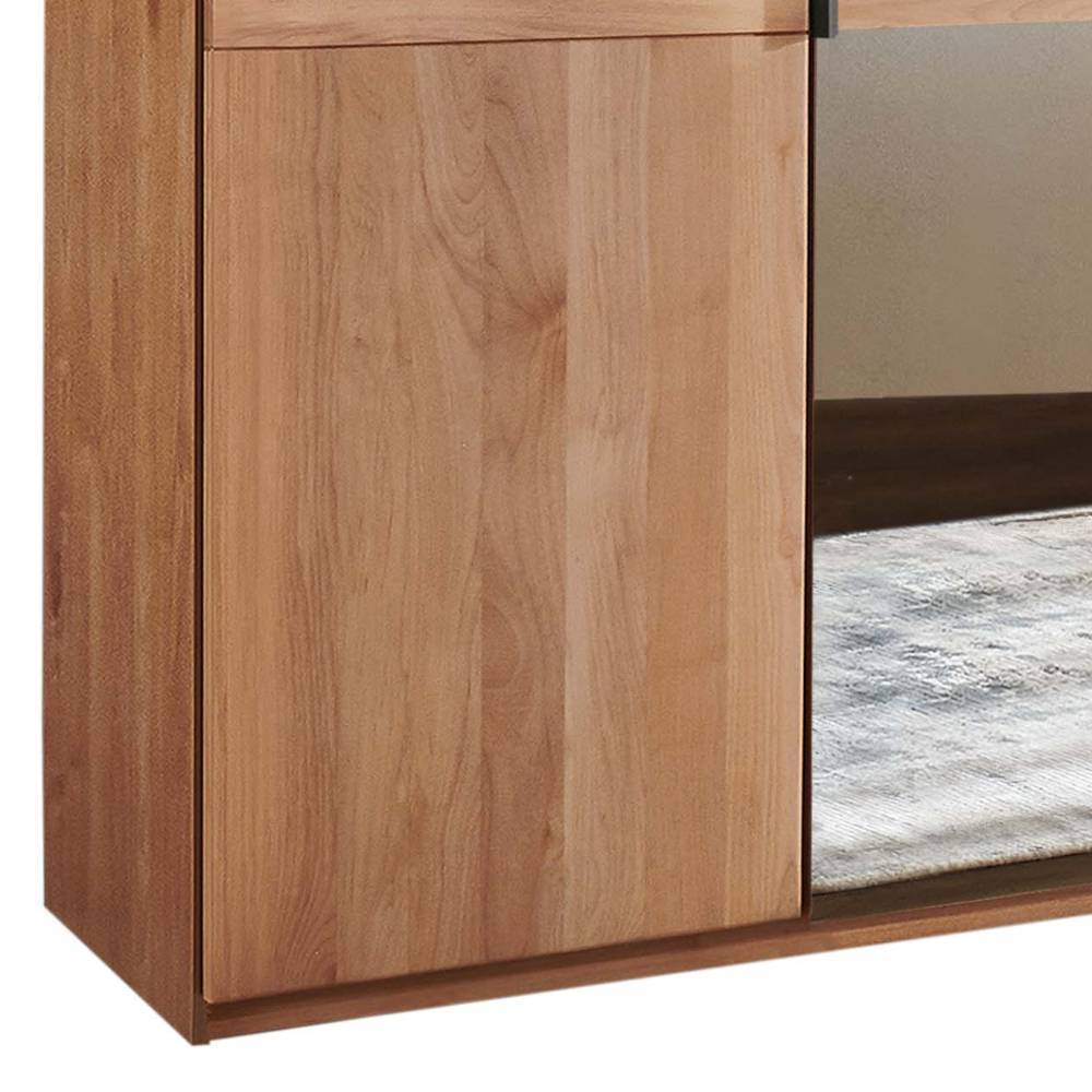 7-türiger Kleiderschrank in Erle teilmassiv - Murray
