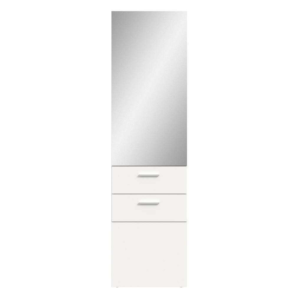 Garderobe mit Spiegel und Schubladen - Jarne