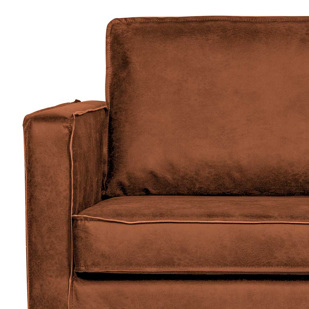 Dreier Sofa aus Recyclingleder - Ossana