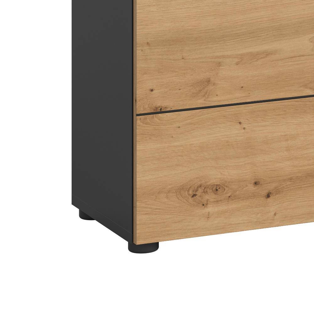 76 cm breiter Badhochschrank 193 cm hoch - Norja