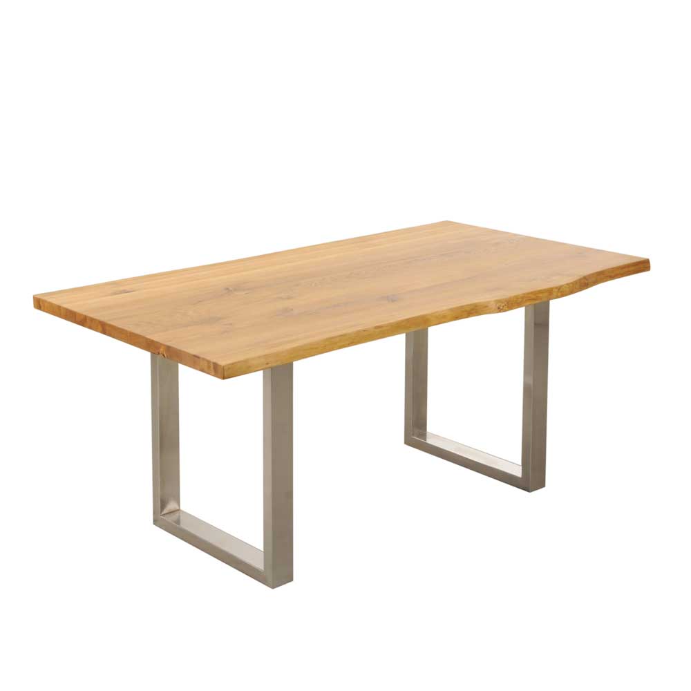 Baumtisch aus Wildeiche Massivholz - Cantinos