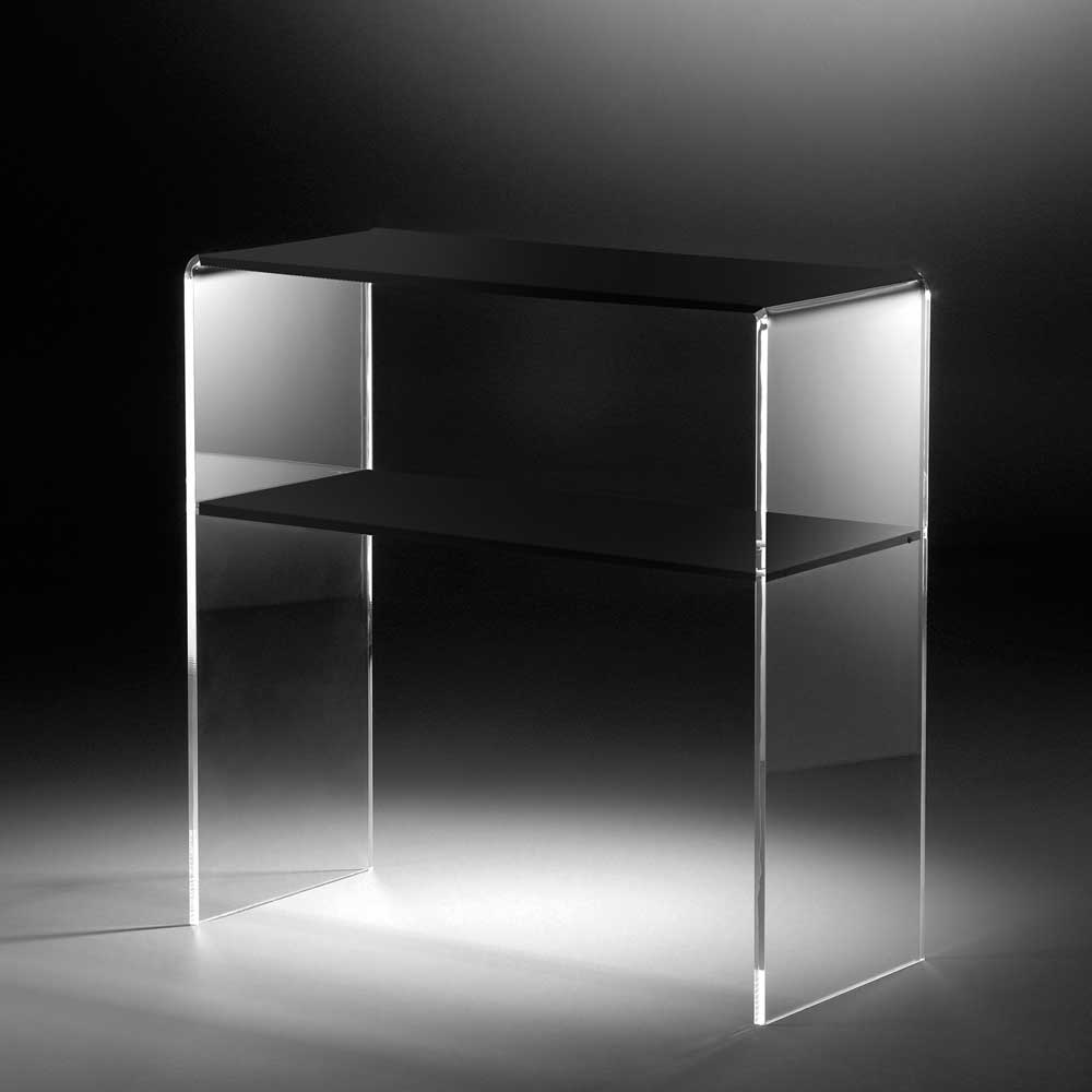 Acrylglas Konsolentisch 70x70x30 cm - Thomas