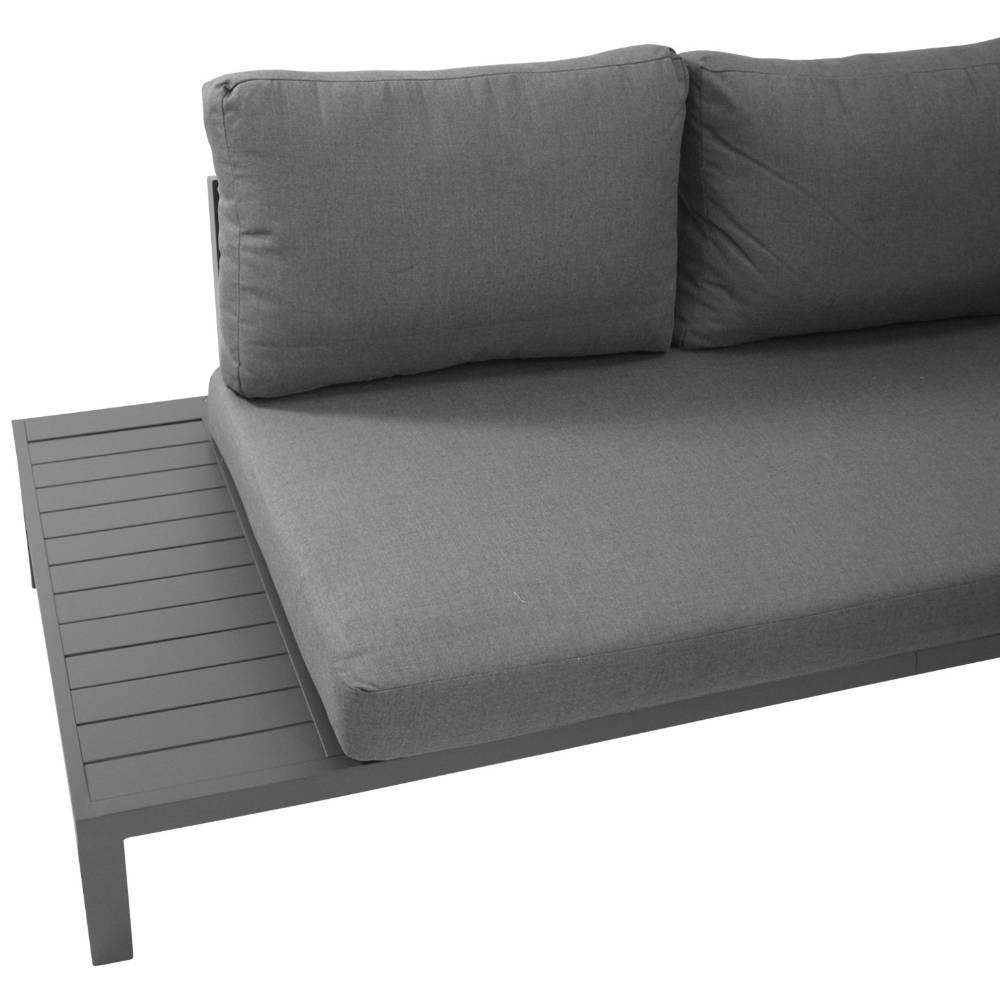 Outdoor Lounge Ecksofa mit Tisch - Stramo (vierteilig)