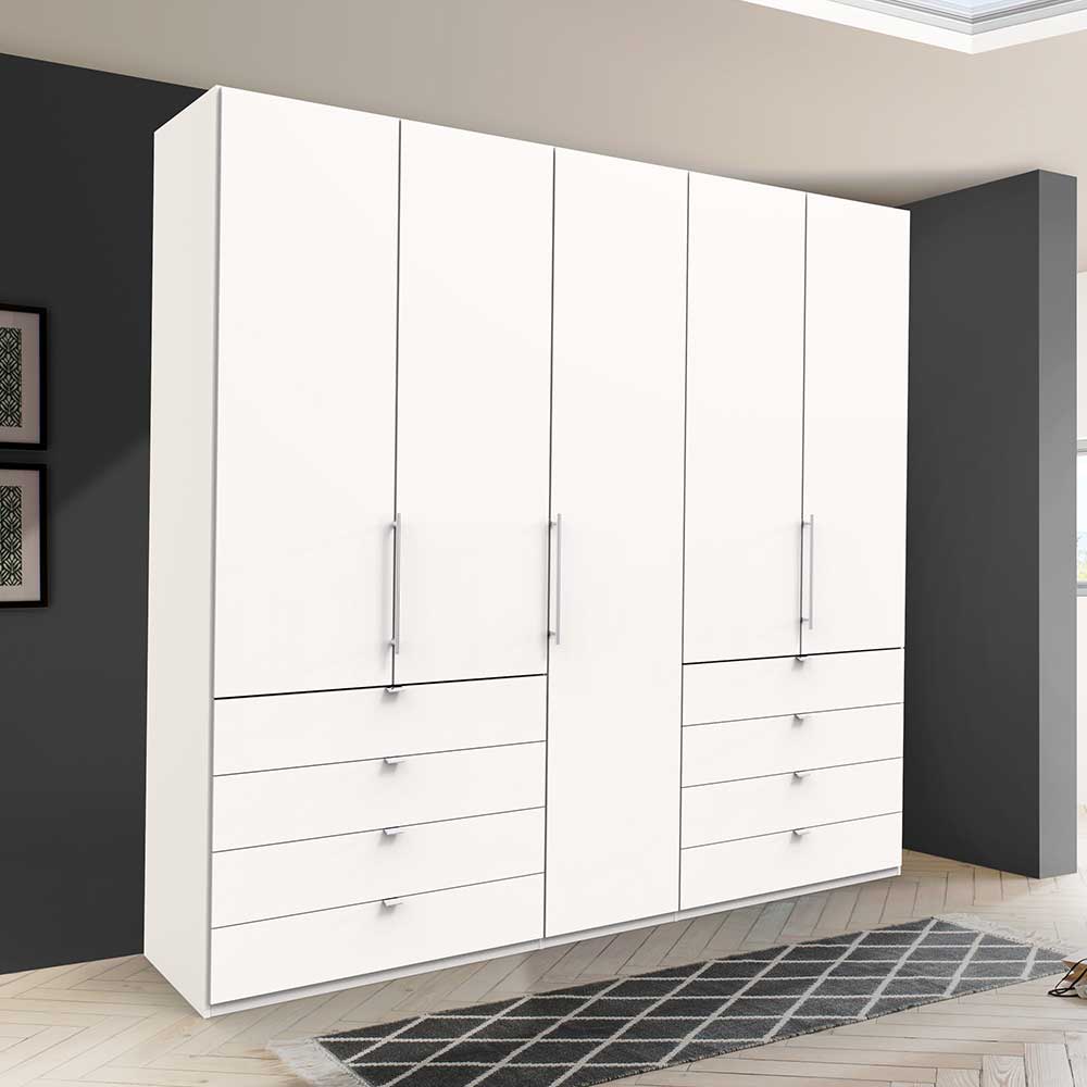 Schrank für weißes Schlafzimmer in 250cm Breite - Donpiave