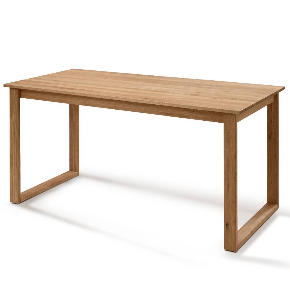 Eichenholz Schreibtisch 160x80 cm - Calexia