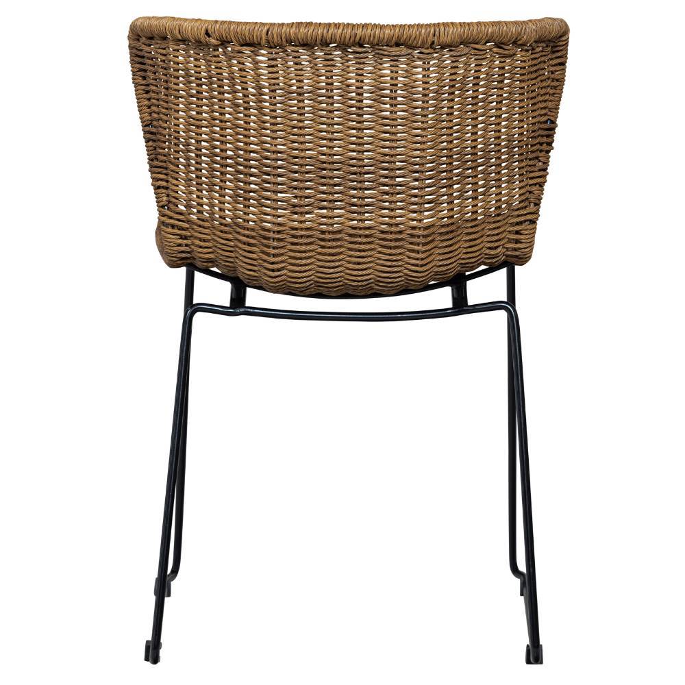 Kunstrattanstühle in modernem Design - Tanta (2er Set)