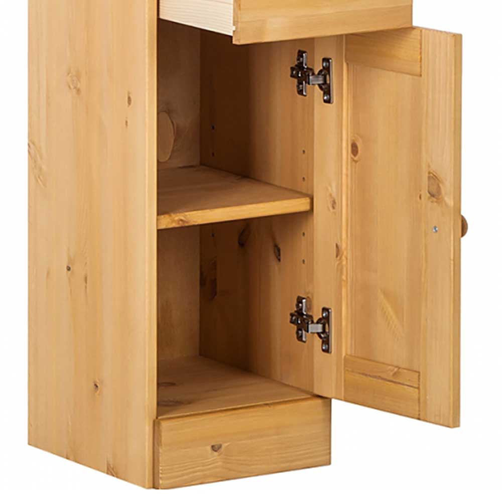 Badschrank aus Kiefer Massivholz - Vlarenzo