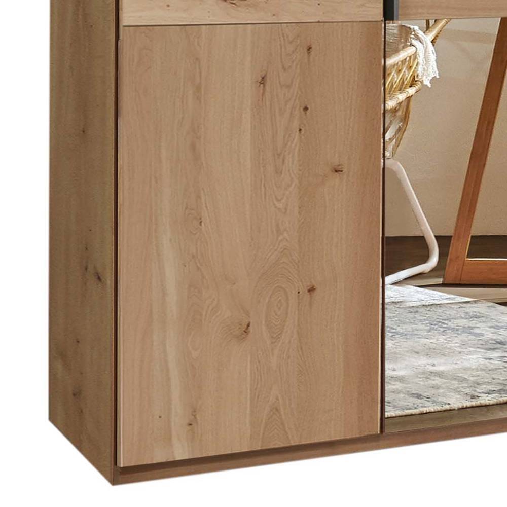 4-türiger Schrank mit zwei Spiegeltüren - Yanicas