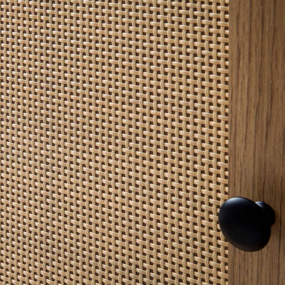Skandi Sideboard in Eiche Optik und Beige - Kaivason