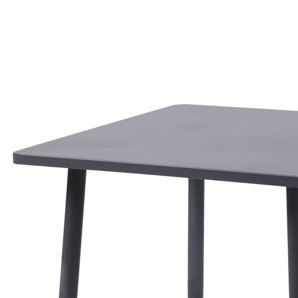 Quadratischer Outdoortisch in Grau - Fresh